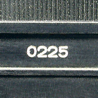 Series One serial number