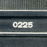 Series One serial number